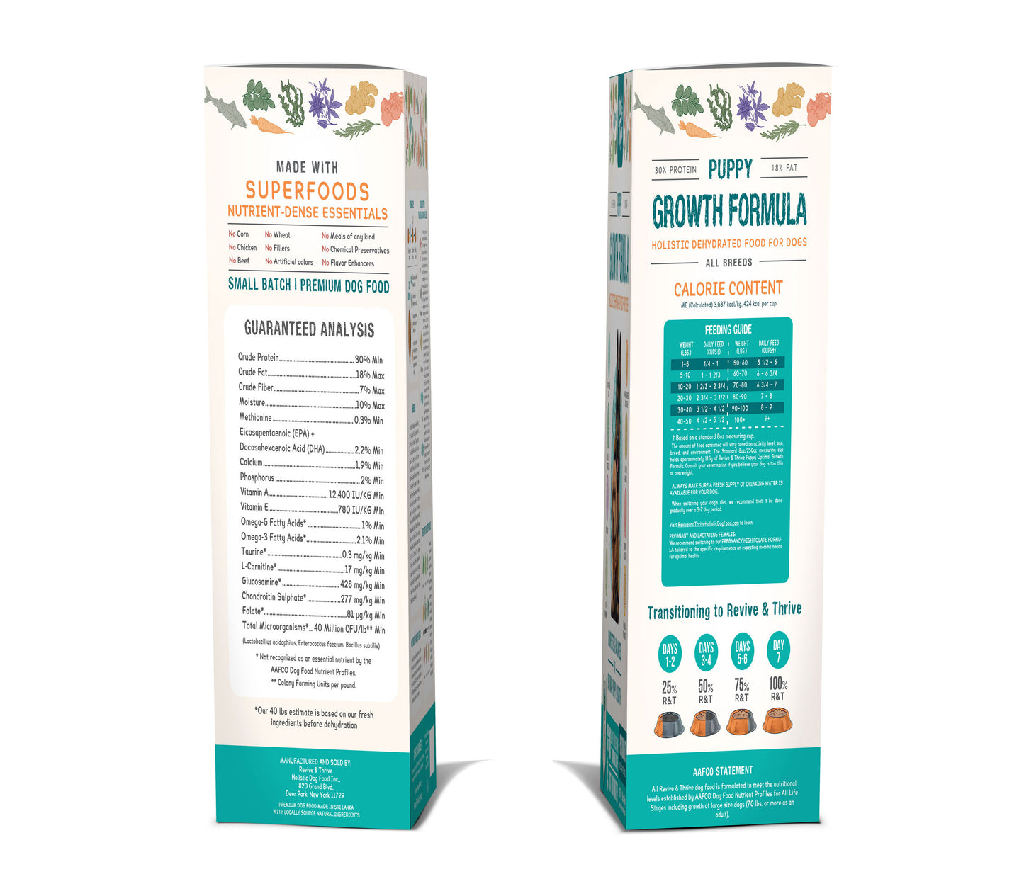 Dehydrated Puppy Growth Formula